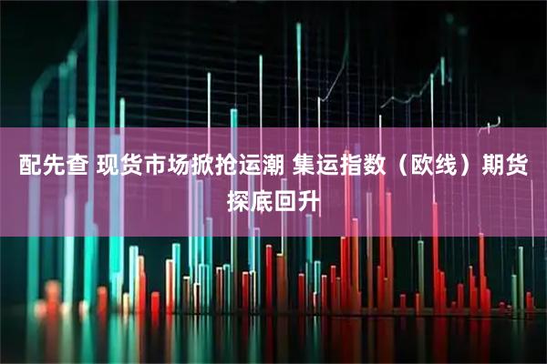 配先查 现货市场掀抢运潮 集运指数（欧线）期货探底回升